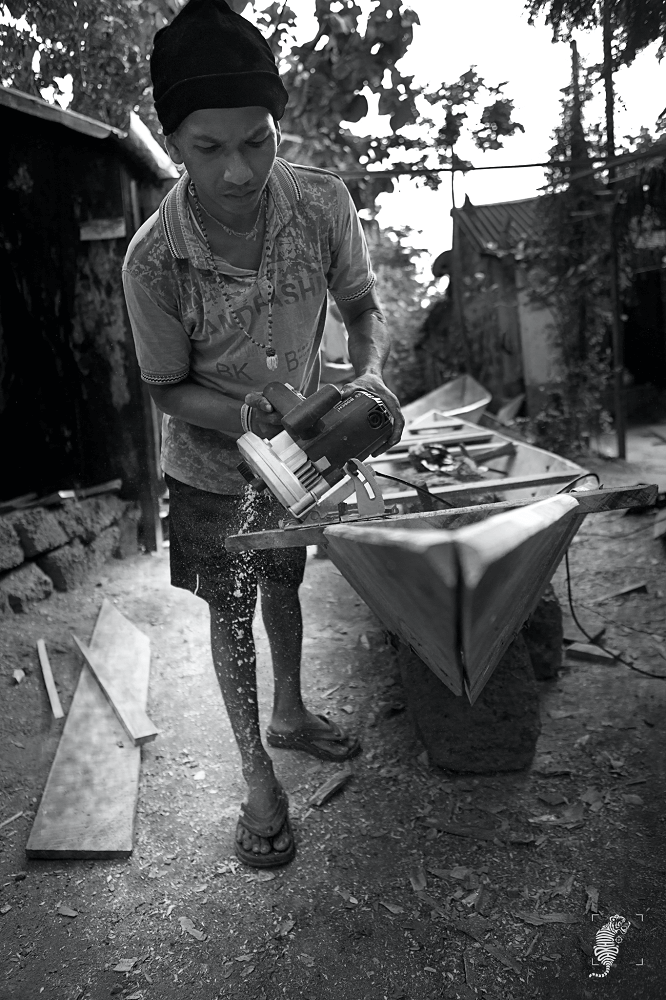 Mangalajodi boat making