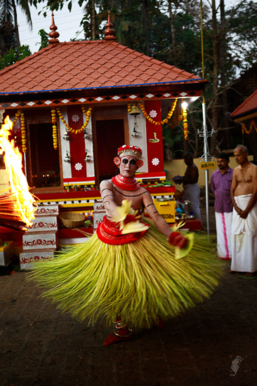Theyyam & the Kavu shrine
